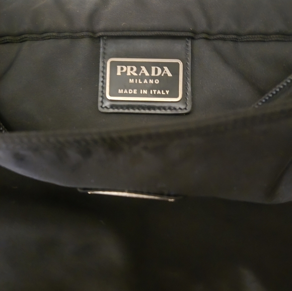 Prada Tessuto Crossbody Bag - Black - Picture 5 of 10